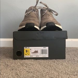 Adidas NMD c2 gray suede